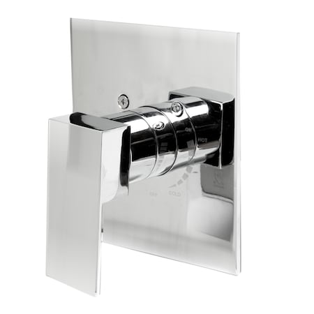 Alfi Brand Polished Chrome Modern Square Pressure Balanced Shower Mixer AB6701-PC